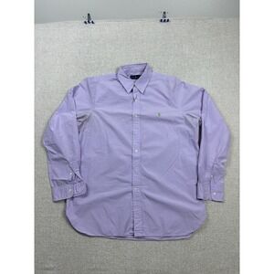 Polo Ralph Lauren men's long sleeve button up dress shirt size 16 1/2 Checkered